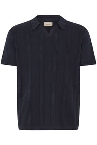 Blend Polo de punto con cuello pico