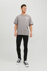 Jack & Jones Skinny Low-Rise Stretch Jeans Schwarz