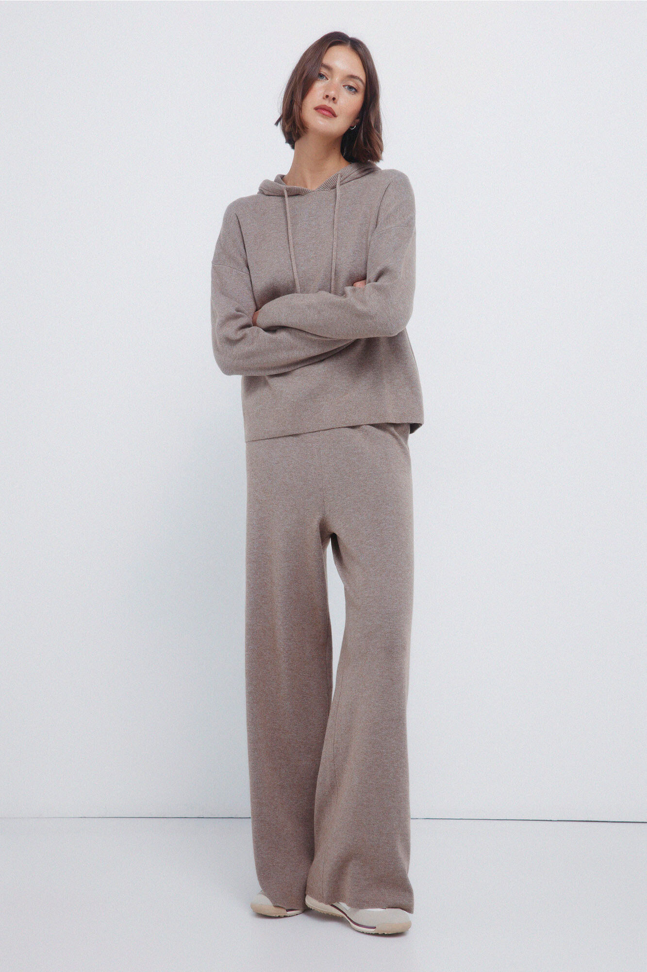 Springfield Jersey-Knit culottes trouser