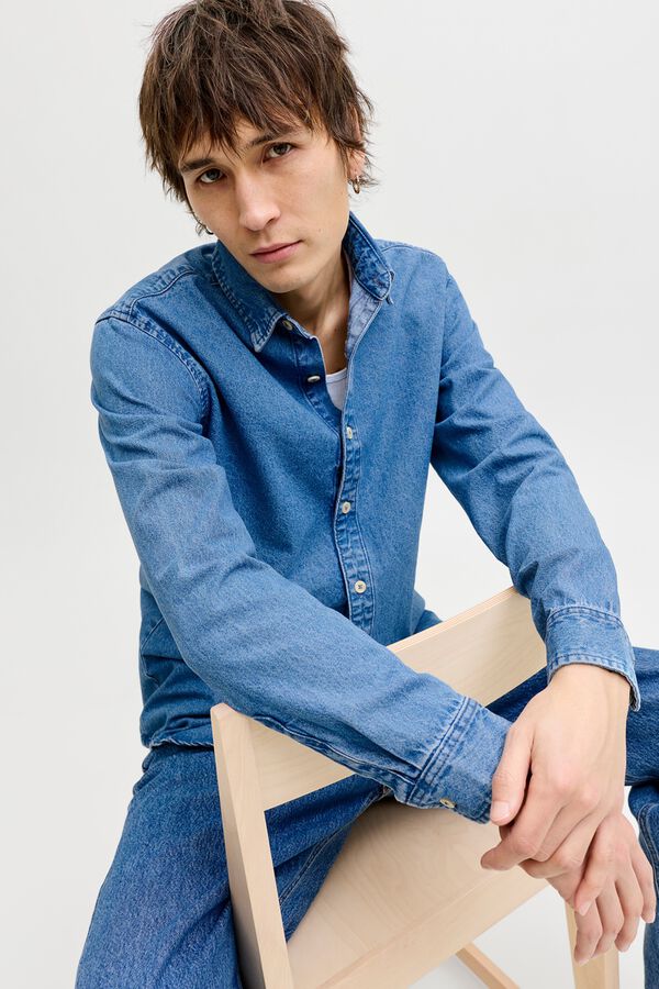 Jack & Jones Denim shirt blue