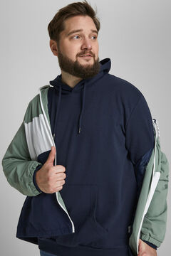 Jack & Jones PLUS Sweatshirt capuz b&aacute;sica PLUS