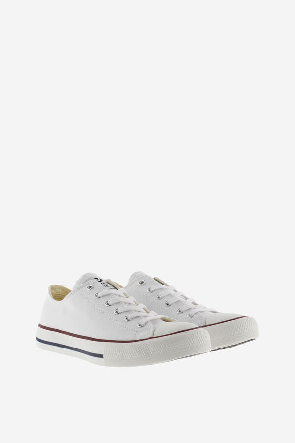 Victoria Canvas sneaker white
