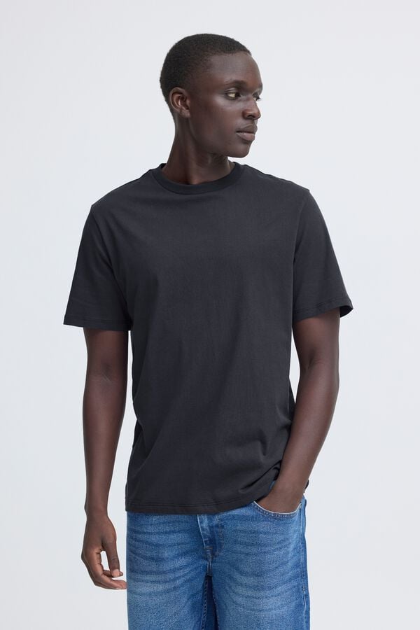 Blend T-shirt manga curta azul