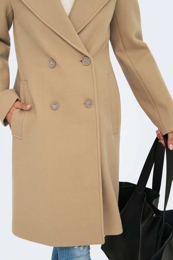 Only Langer Mantel  Nude