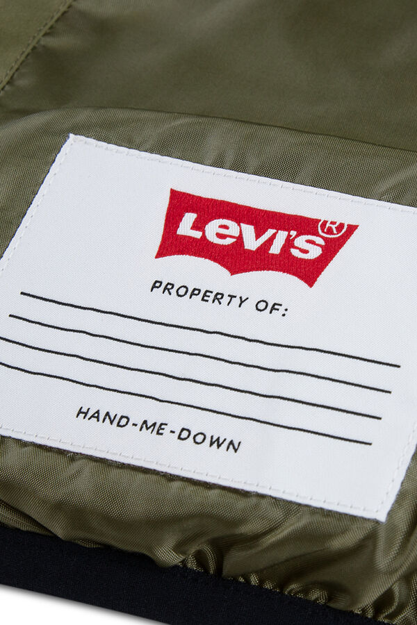 Levi's Puffer jacket with hood beige