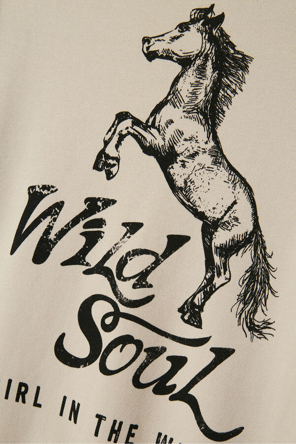 Name it Sweatshirt de menina bege