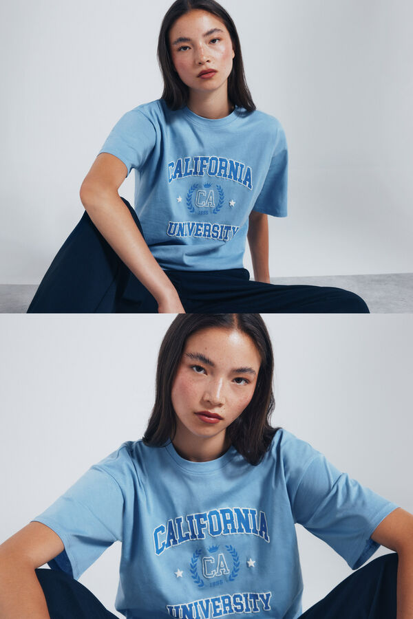 Springfield "California University" T-shirt blue