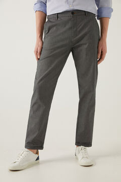 Springfield Chemise dobby bleut&eacute;