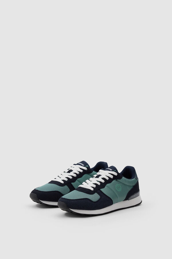 Springfield Combined casual trainer green