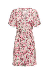 Only Vestido curto manga curta