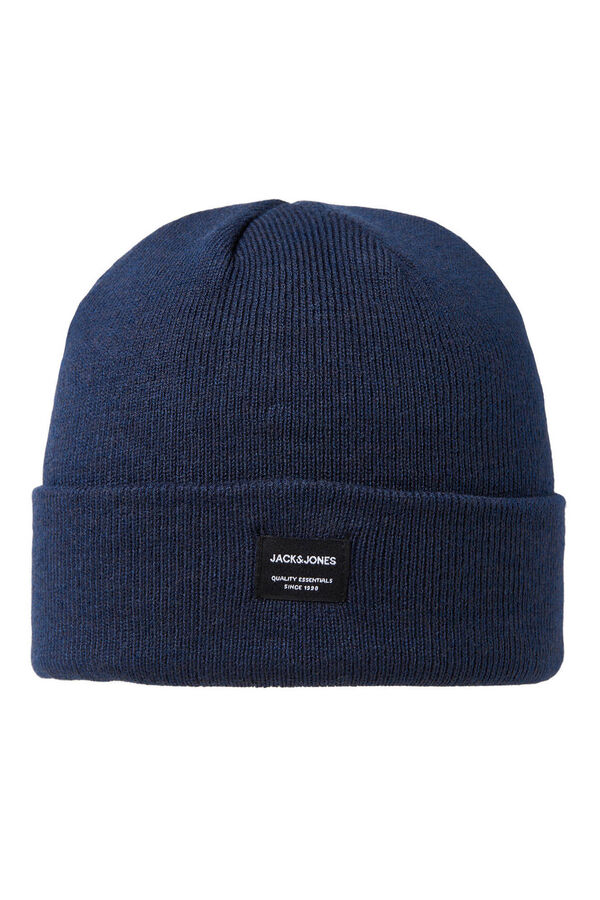 Jack & Jones bon&eacute; de malha azul