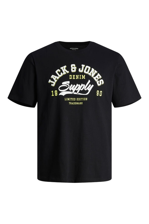 Springfield Standard fit T-shirt crna
