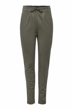 Springfield Classic-cut fluid trousers gray