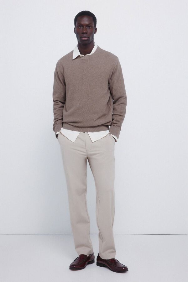 Springfield Pull structur&eacute; nude