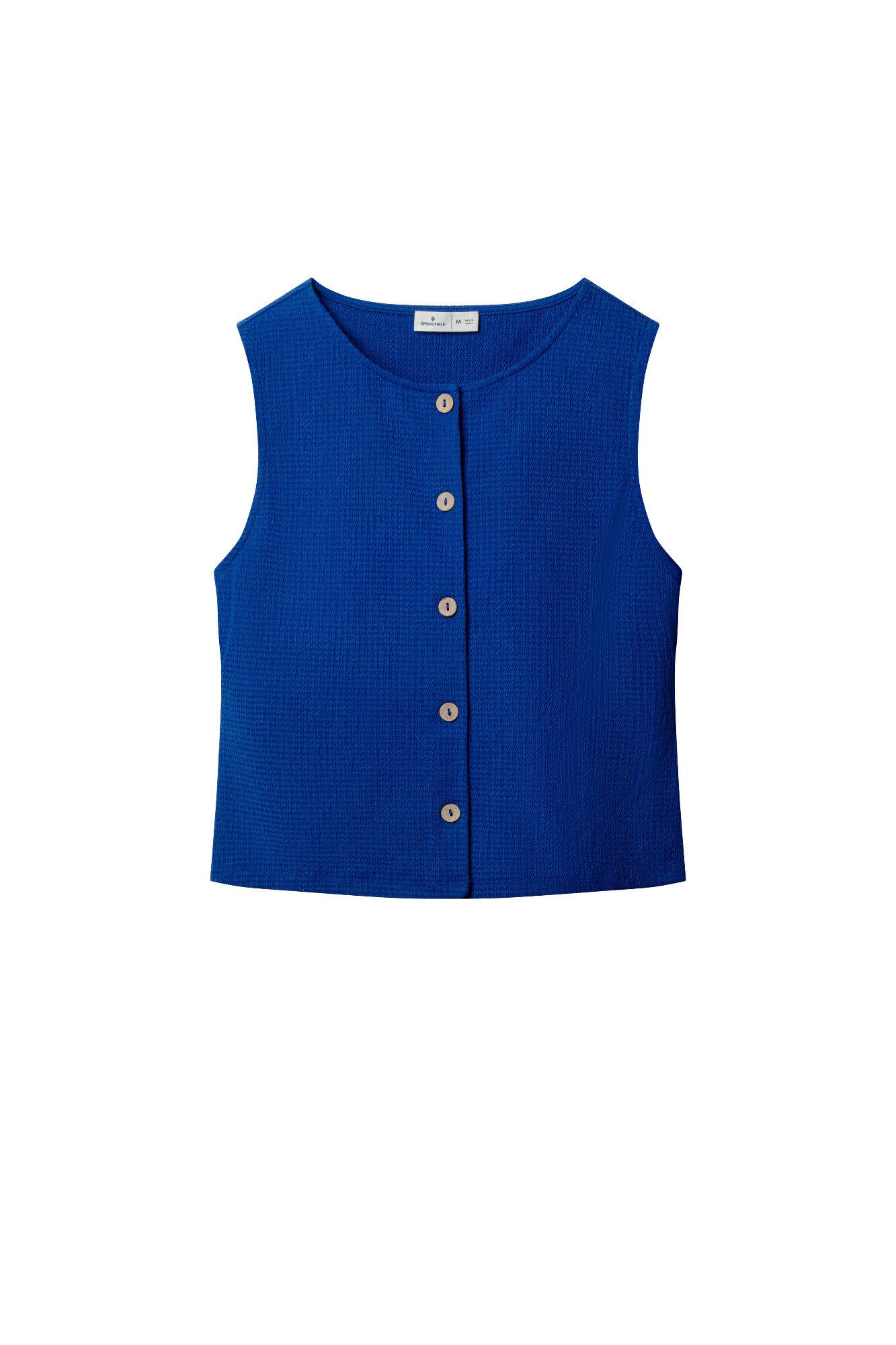 Springfield Button structure gilet