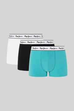 Springfield Pack de 3 boxers de cintura normal azul