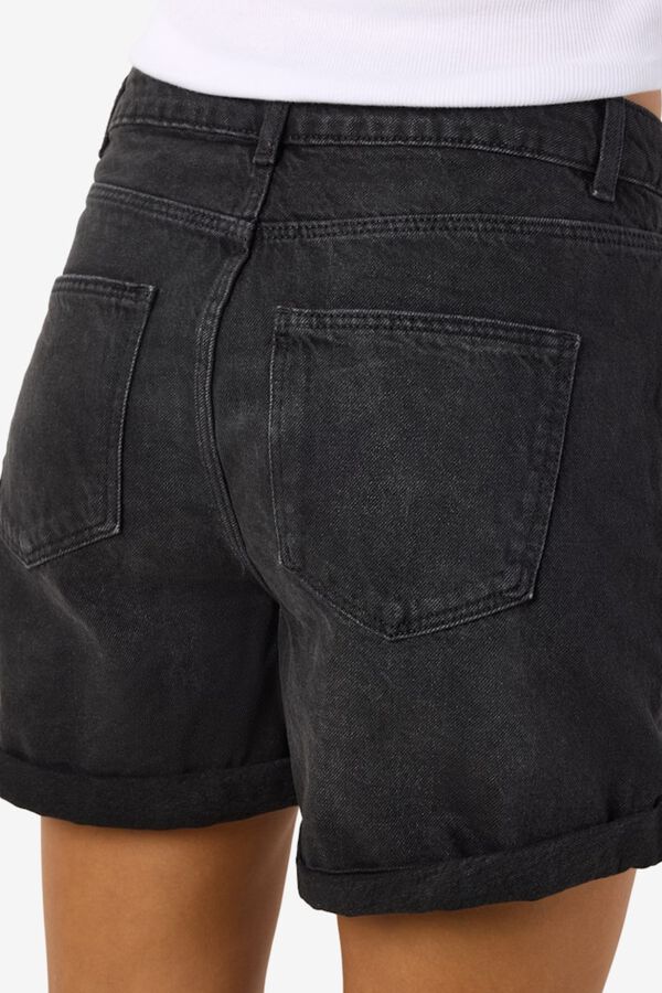 Noisy May Pantal&oacute;n corto vaquero negro