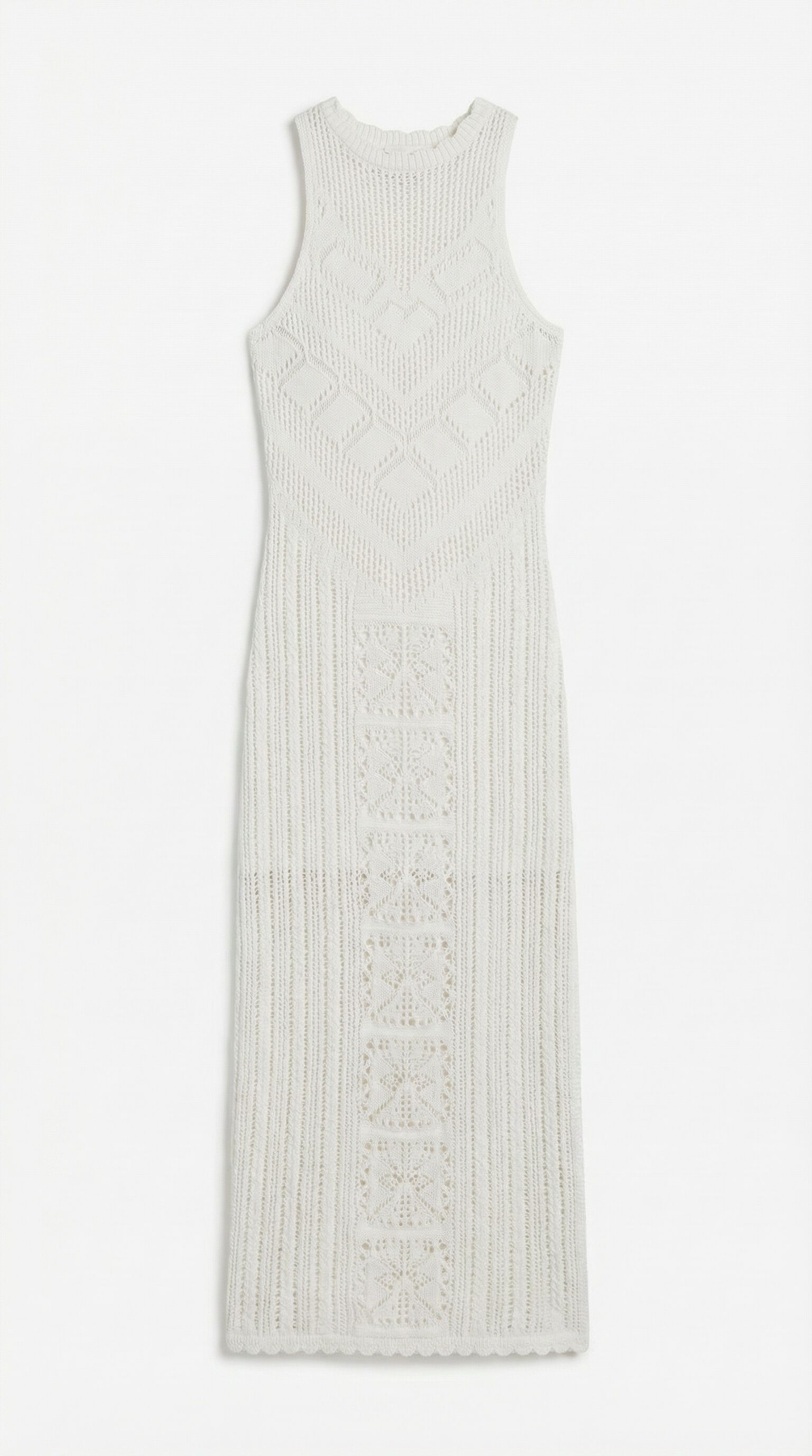 Springfield Pointelle midi dress