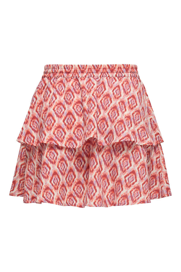 Springfield Short ruffle skirt royal red