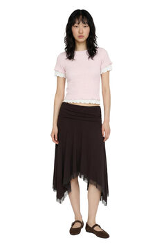 Koton Camiseta crop manga corta