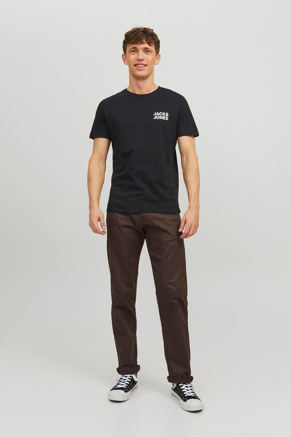 Springfield T-Shirt Standard Fit schwarz