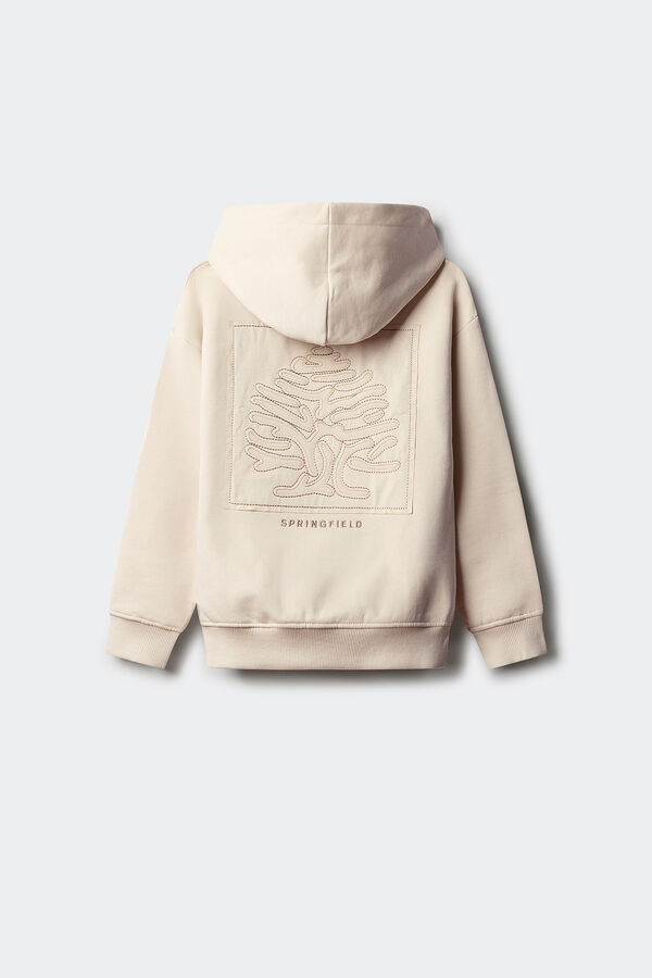 Springfield Kids Sudadera con capucha árbol niño estampado