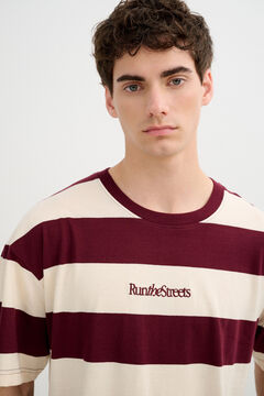 Inside Camiseta rayas manga corta