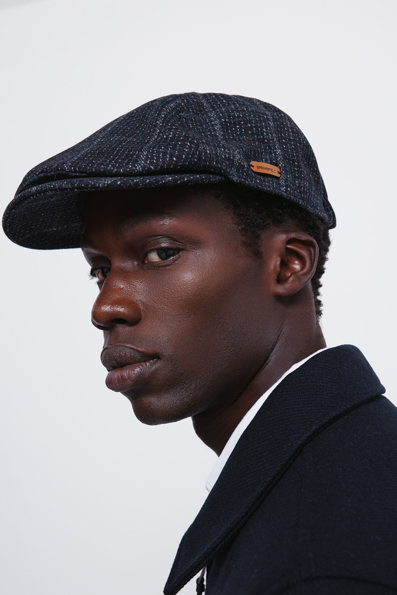 Springfield Plava me&scaron;avina vuna sa uzorkom riblje dezen riblja kost