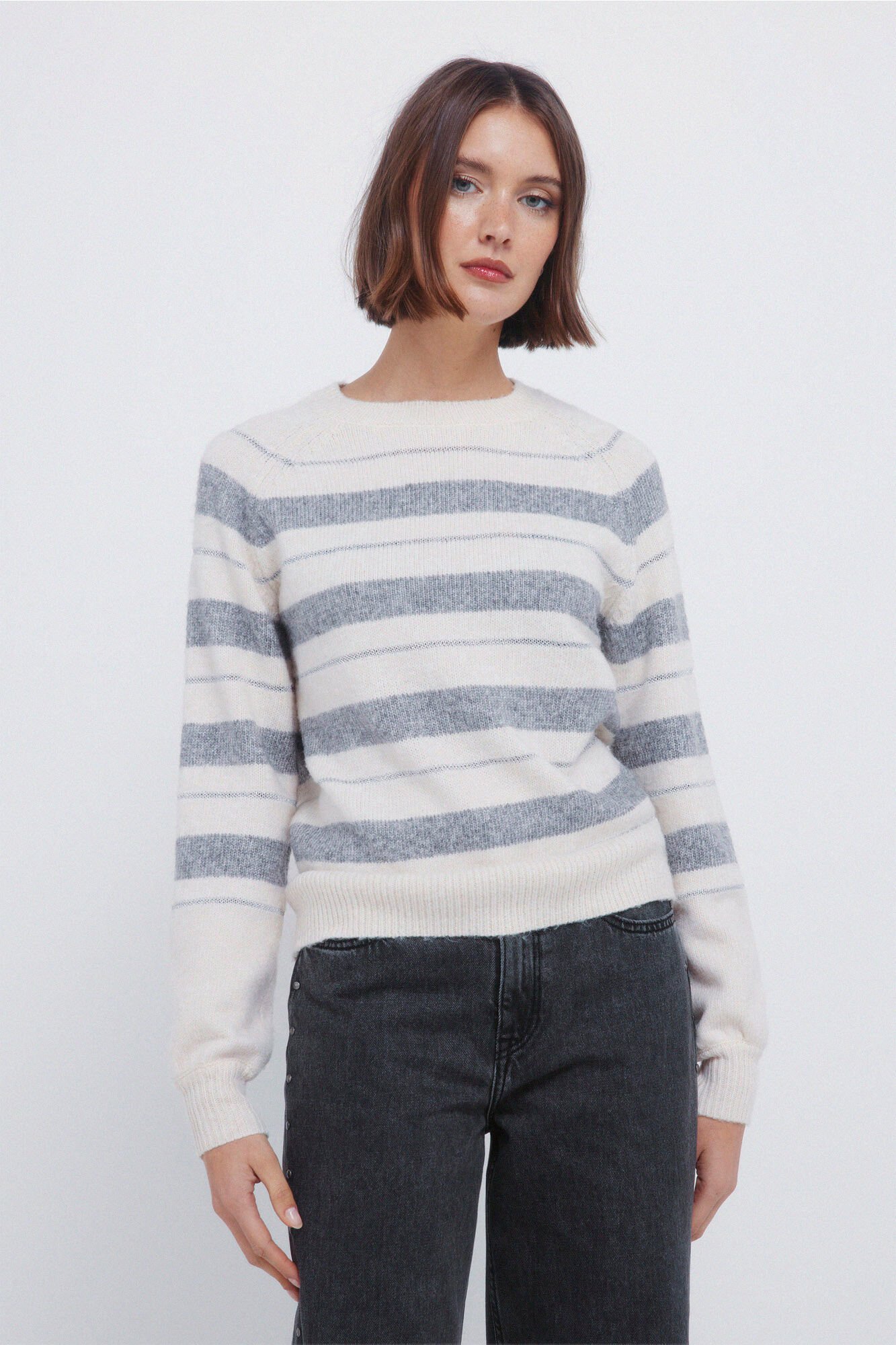 Springfield Lurex striped jumper