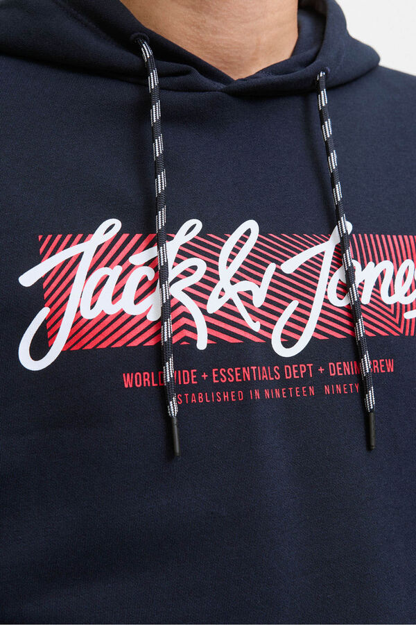 Jack & Jones Sweatshirt mit Logo Blau