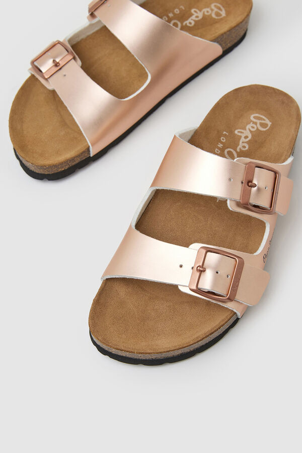 Springfield Double-buckle sandals | Pepe Jeans pink