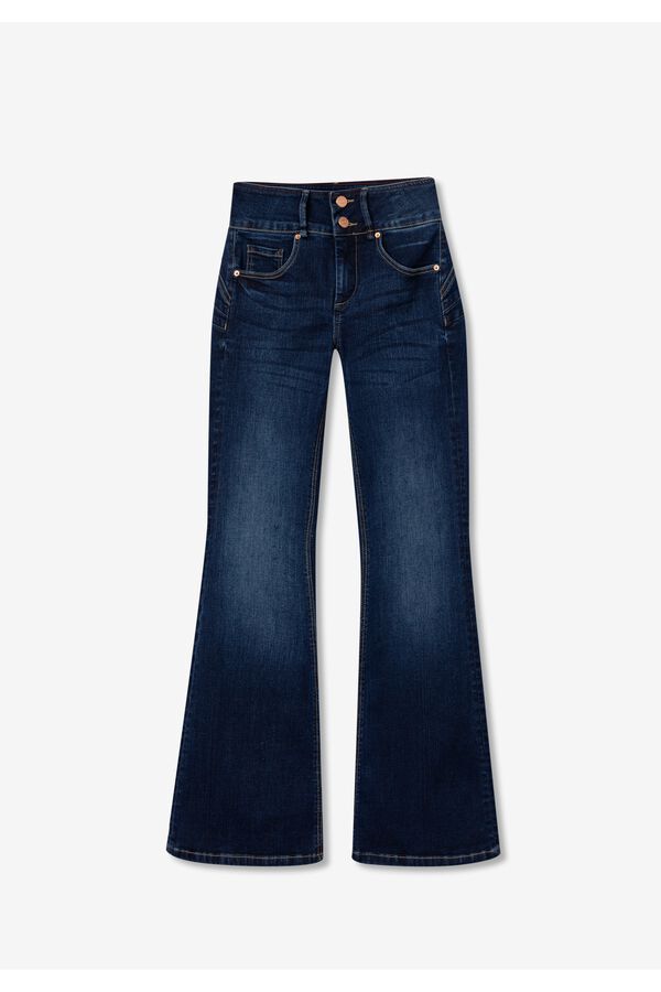 Tiffosi Double-up Bootcut Jeans blue