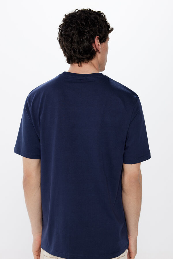 Springfield T-Shirt Wohnmobil blau