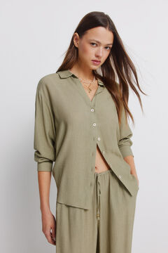 Springfield Chemise manches longues &agrave; rayures