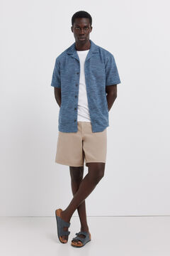 Springfield Bermuda 5 bolsillos lavada straight fit