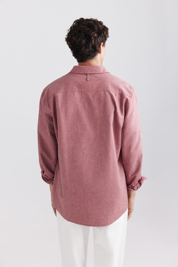 Springfield Oxford shirt red