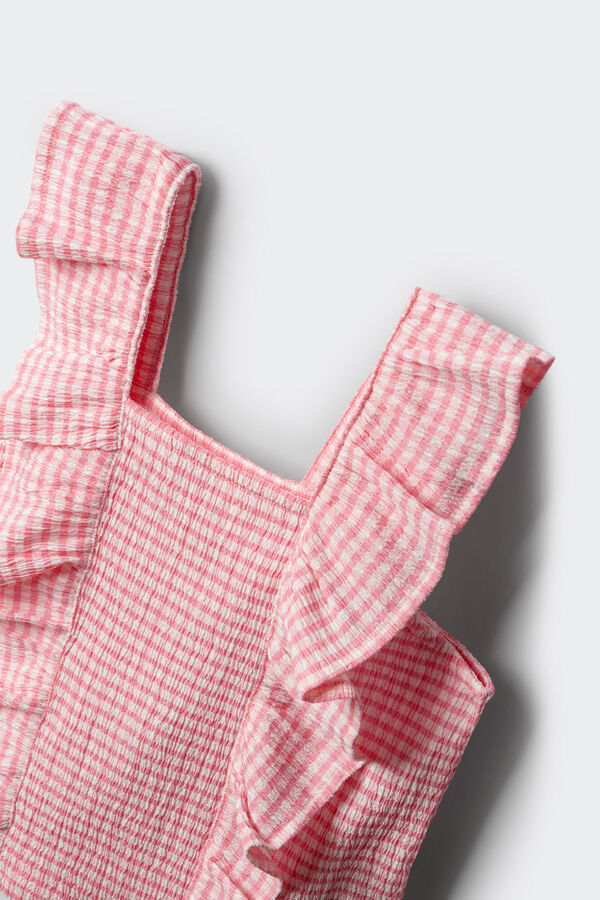 Springfield Kids Top vichy menina rosa