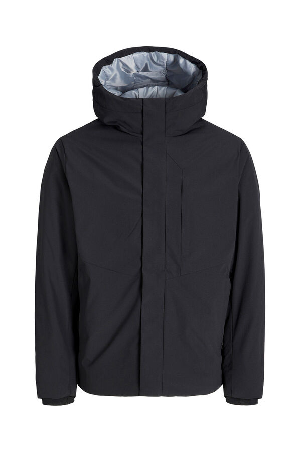 Jack & Jones Chaqueta impermeable negro