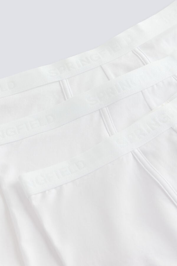 Springfield Pack 3 basic boxers white