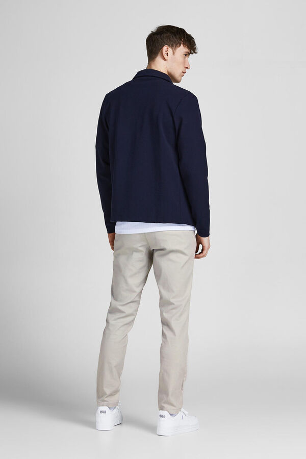 Jack & Jones Cotton chinos grey