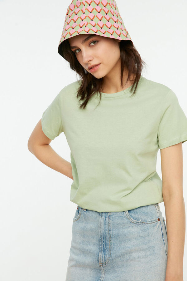 Trendyol Pack of 2 short sleeve T-shirts printed
