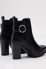 Springfield Heeled ankle boots  crna