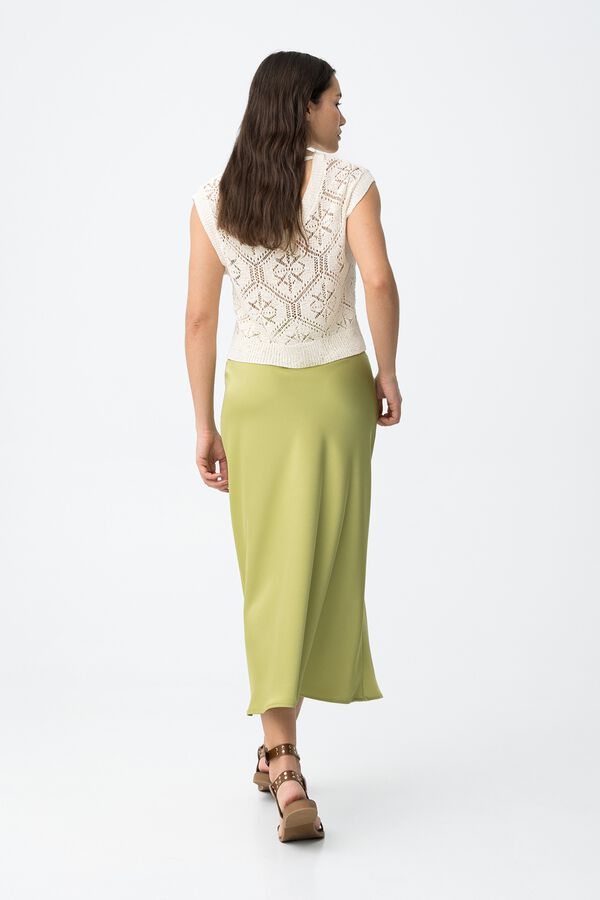 Tiffosi Midi skirt green