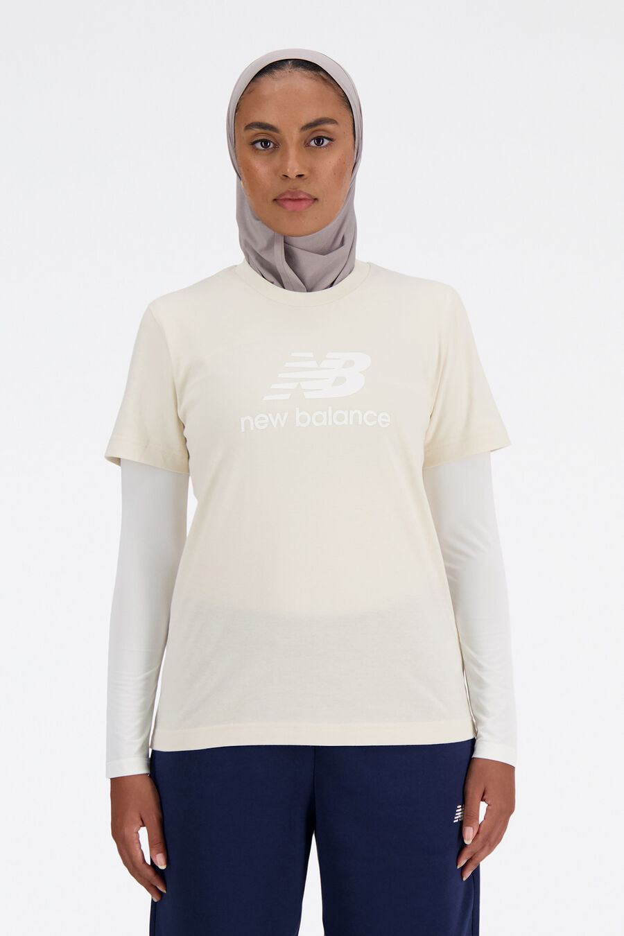 Camiseta New Balance Jersey Stacked Logo