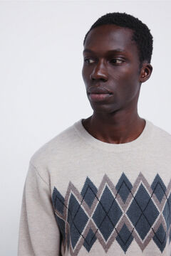 Springfield Jacquard Christmas jumper