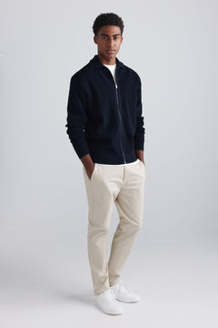 Springfield Zip fastening structure cardigan
