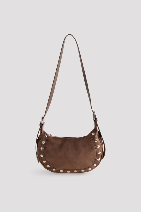 Springfield Studded crossbody brown