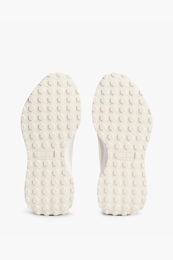 Tommy Jeans Sapatilha runner branco