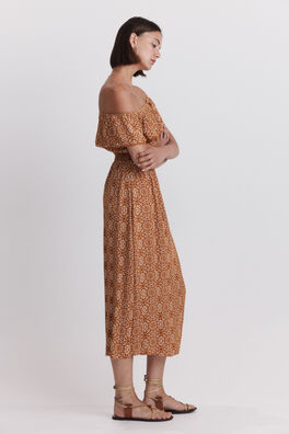 Vestido palabra d ehonor estampado
