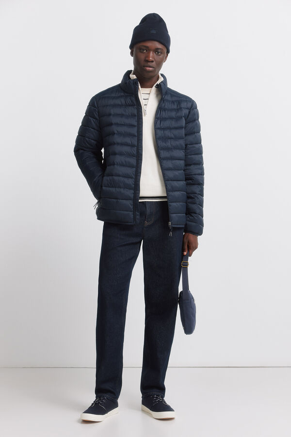 Springfield Puffer jacket blue